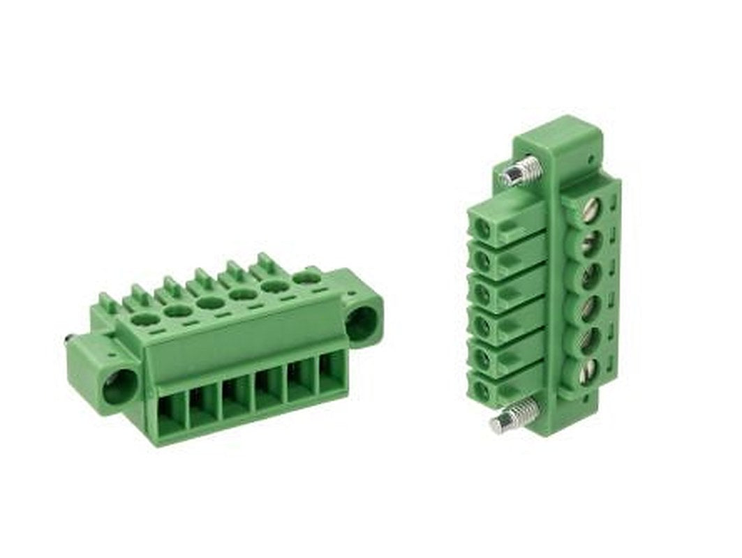 Phoenix Contact 5, 5/6-STF-3, MC 1 Series Pluggable Terminal Block, 6-Contact, 3.5 mm Pitch, 1 Row, 1847097