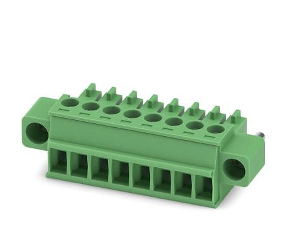 Phoenix Contact 5, 5/8-STF-3, MC 1 Series Pluggable Terminal Block, 8-Contact, 3.5 mm Pitch, 1 Row, 1847181
