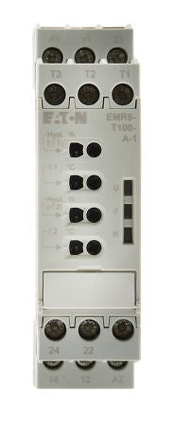 Eaton Monitoring Relay, Snap, Monitoring: 0 °C to 100 °C, 240 V dc 24V ac, 240 V ac