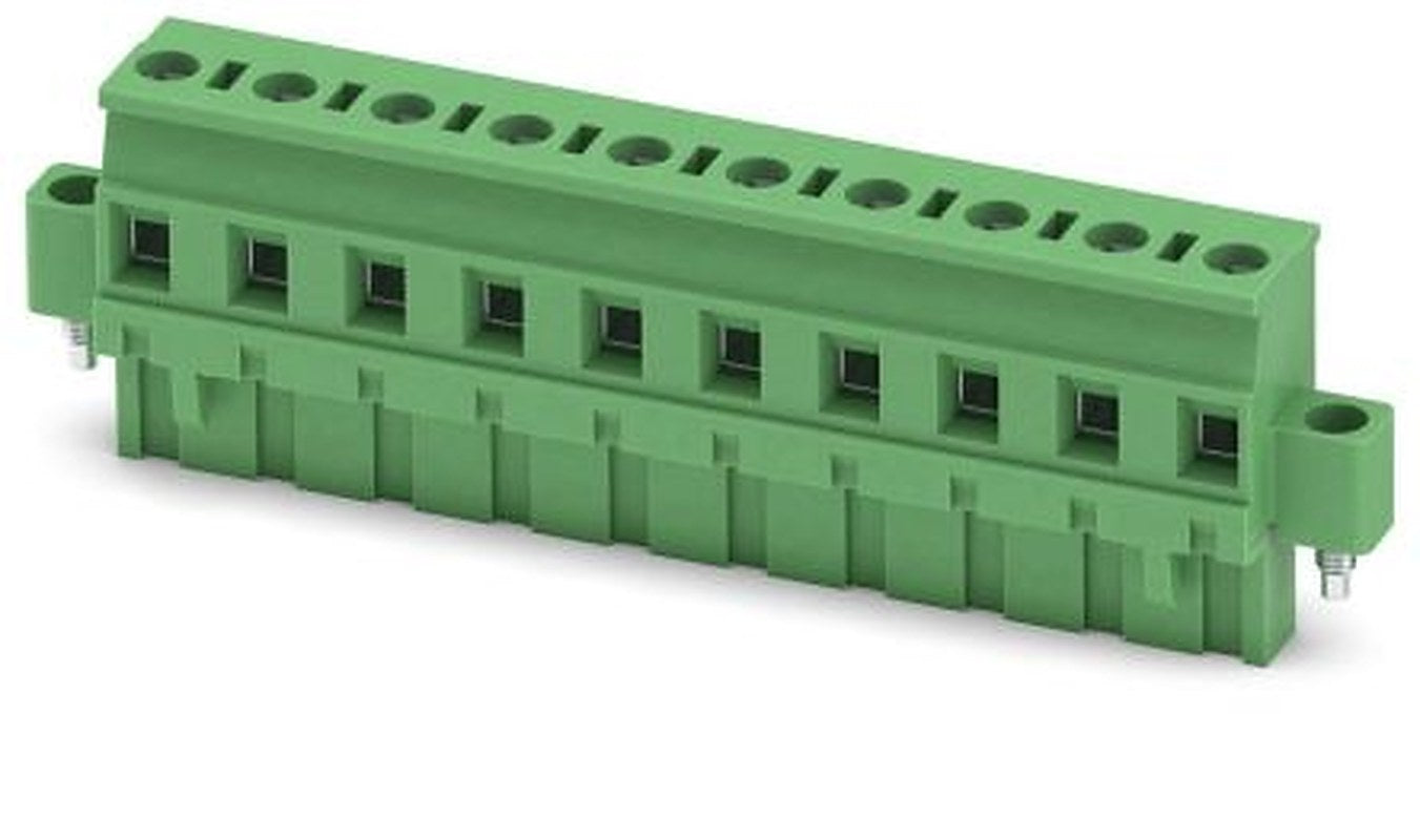 Phoenix Contact GMVSTBR 2.5/10-STF-7.62 Series PCB Terminal Block, 10-Contact, 7.62 mm Pitch, 1 Row, 1847961