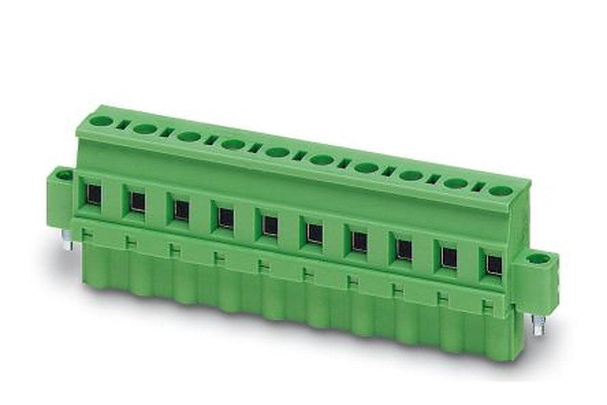 Phoenix Contact GMVSTBW 2.5/11-STF-7.62 Series Pluggable Terminal Block, 11-Contact, 7.62 mm Pitch, 1 Row, 1848083