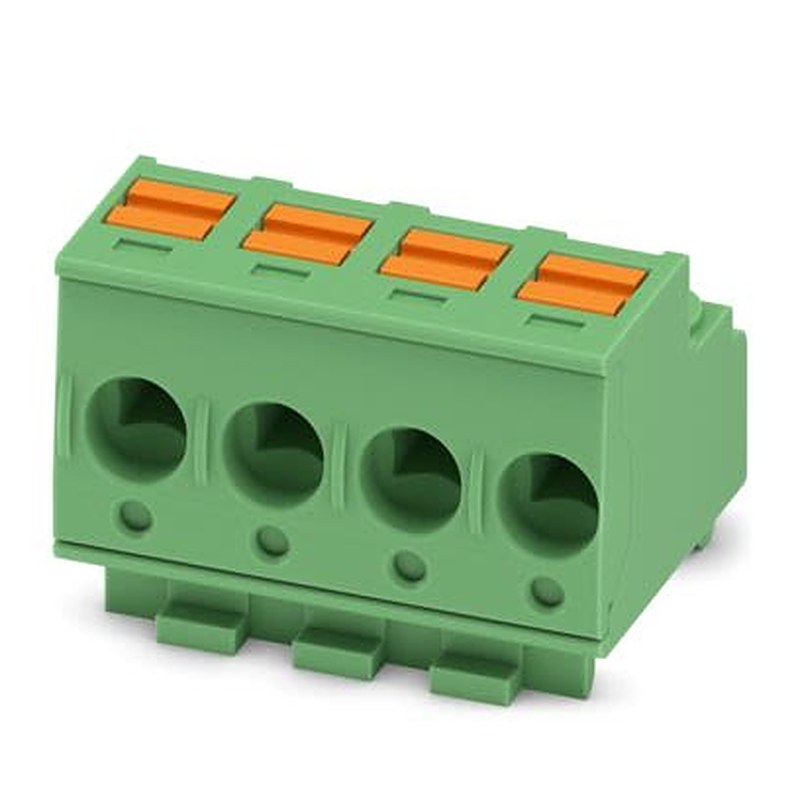 Phoenix Contact PTS Series Pluggable Terminal Block, 4-Contact, 5 mm Pitch, 1 Row, 1848558
