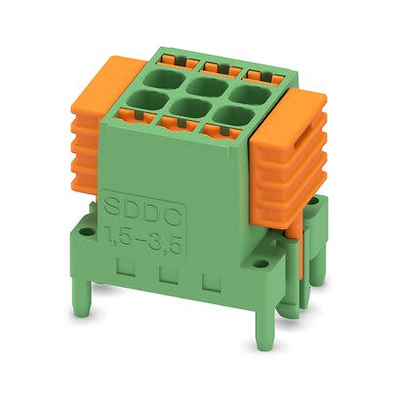 Phoenix Contact SDDC Series PCB Connector, 6-Contact, 3.5 mm Pitch, 2 Row