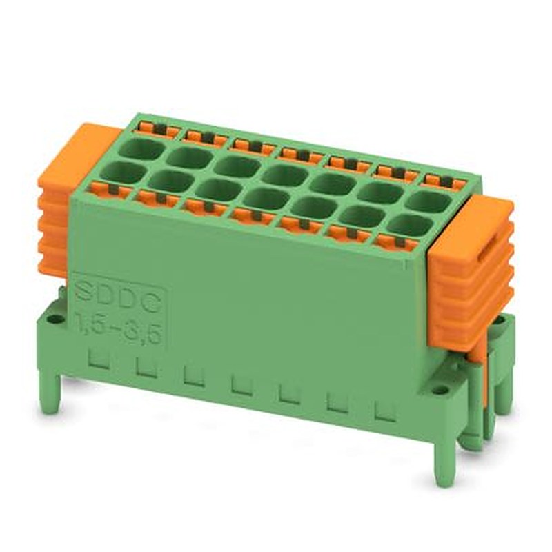 Phoenix Contact CDDC Series PCB Connector, 14-Contact, 3.5 mm Pitch, 2 Row