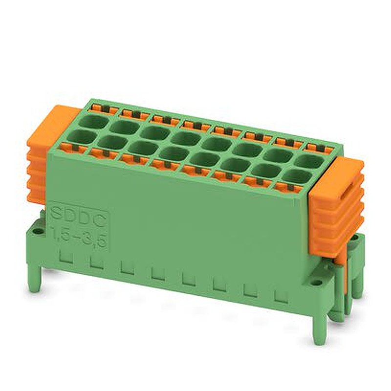 Phoenix Contact SDDC Series PCB Connector, 16-Contact, 3.5 mm Pitch, 2 Row