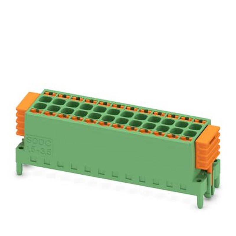 Phoenix Contact CDDC Series PCB Connector, 24-Contact, 3.5 mm Pitch, 2 Row
