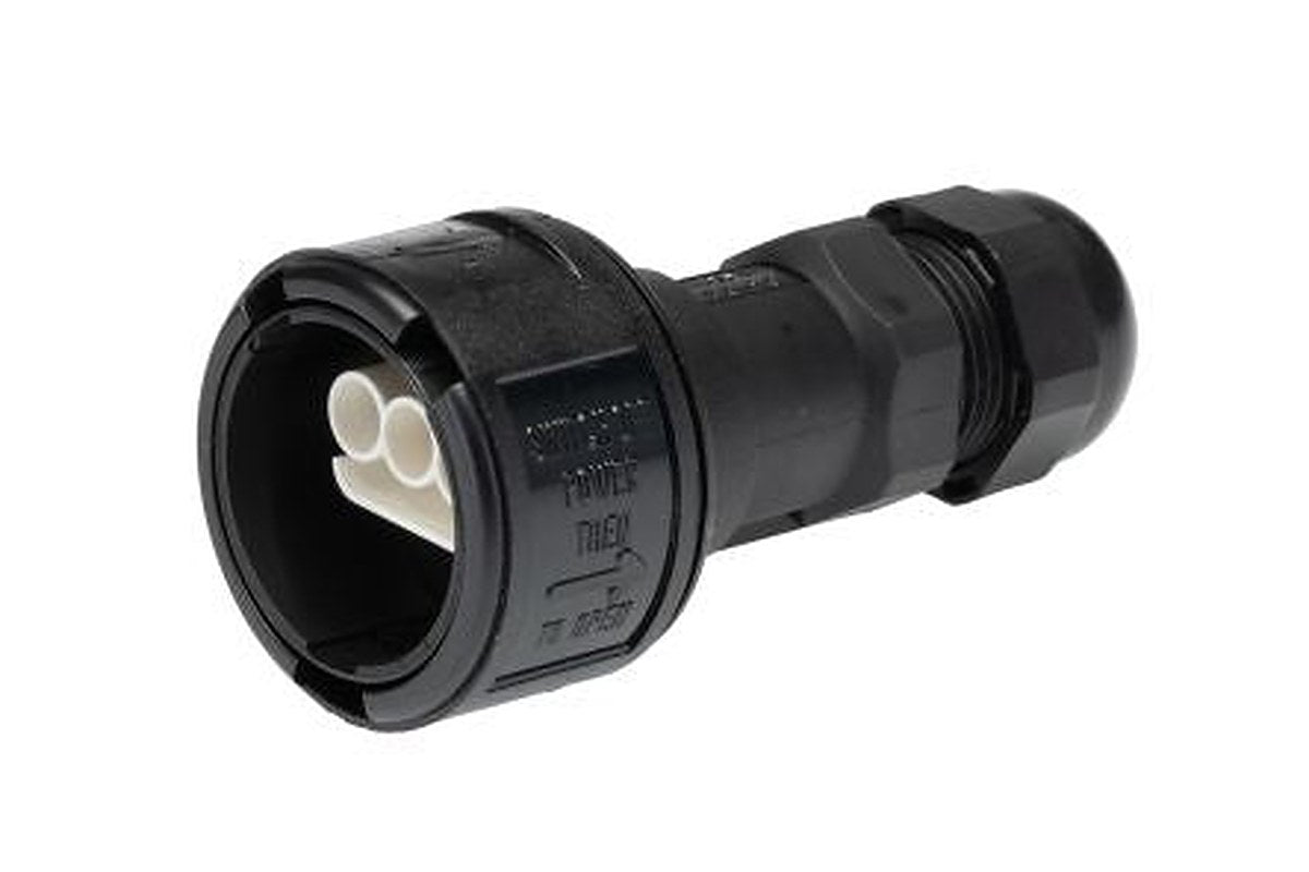 ABB 3 Pole IP68 Rating Cable Main In-Line Connector Male, 16A