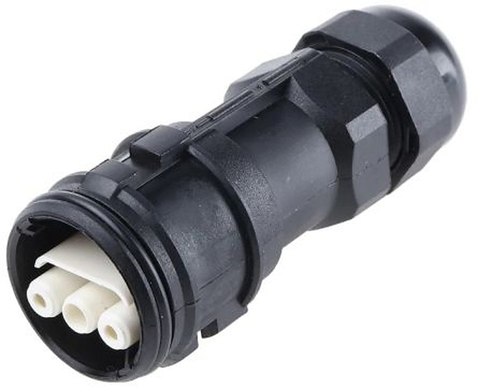 ABB 3 Pole IP68 Rating Cable Main In-Line Connector Female, 16A
