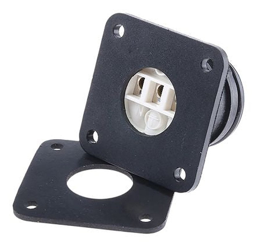ABB 3 Pole IP68 Rating Panel Mount IEC Connector Male, 16A