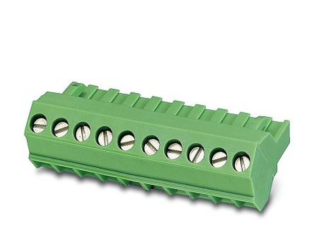 Phoenix Contact SMSTB 2.5/19-ST-5.08 Series Pluggable Terminal Block, 19-Contact, 5.08 mm Pitch, 1 Row, 1850589