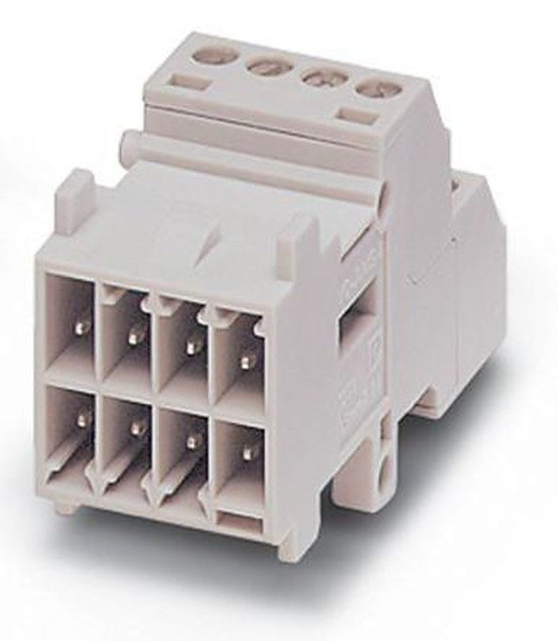 Phoenix Contact Heavy Duty Power Connector Insert, 10A, VC-AMS 8 Series, 8 Contacts