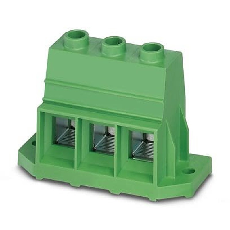 Phoenix Contact MKDSP Series PCB Terminal Block, 2-Contact, 17.5 mm Pitch, Wave Soldering Mount, 1 Row