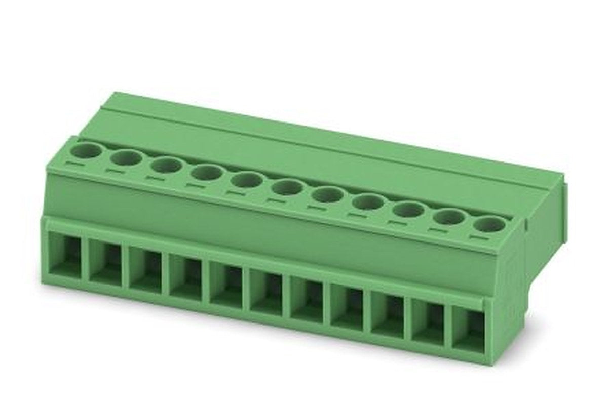 Phoenix Contact IMC 1.5/11-ST-3.81 Series Pluggable Terminal Block, 11-Contact, 3.81 mm Pitch, 1 Row, 1857977