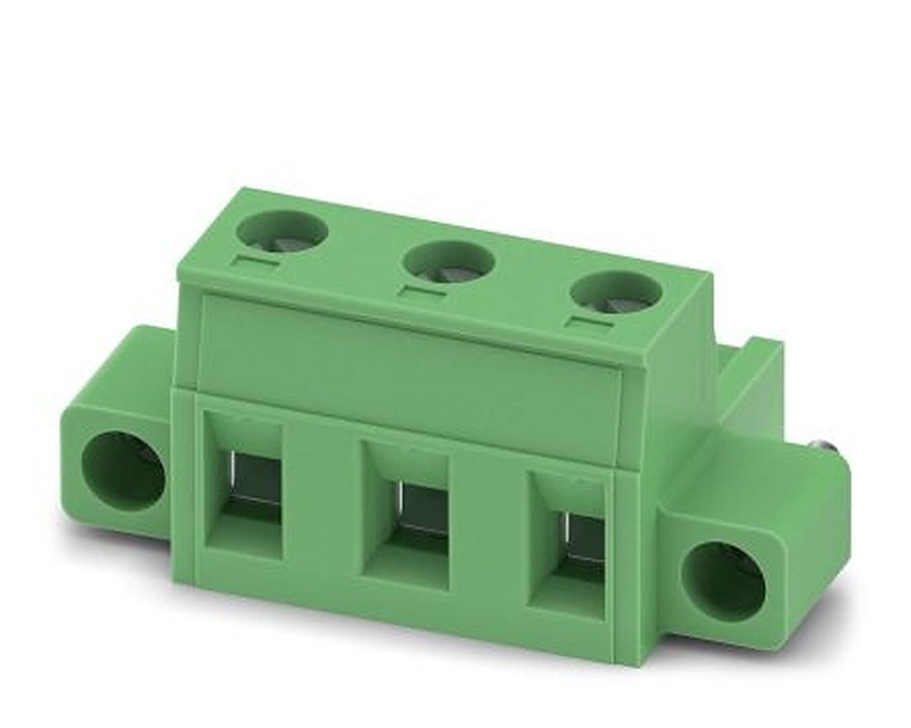 Phoenix Contact GMSTB 2.5/3-STF-7.62 Series Pluggable Terminal Block, 3-Contact, 7.62 mm Pitch, 1 Row, 1858772