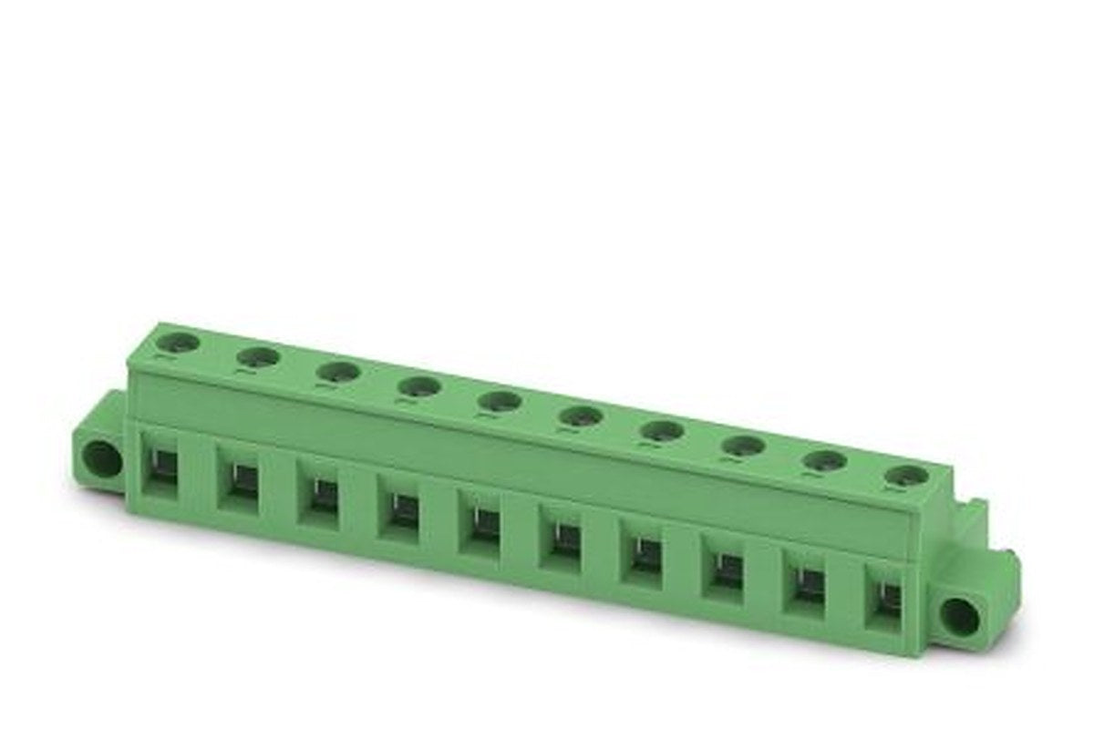Phoenix Contact GMSTB 2.5/10-STF-7.62 Series Pluggable Terminal Block, 10-Contact, 7.62 mm Pitch, 1 Row, 1858840