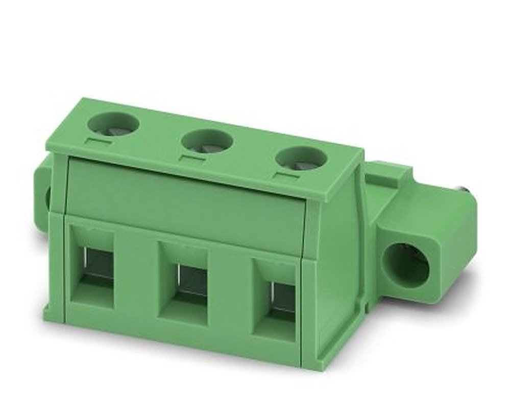 Phoenix Contact GIC 2.5/3-STF-7.62 Series Pluggable Terminal Block, 3-Contact, 7.62 mm Pitch, 1 Row, 1858882