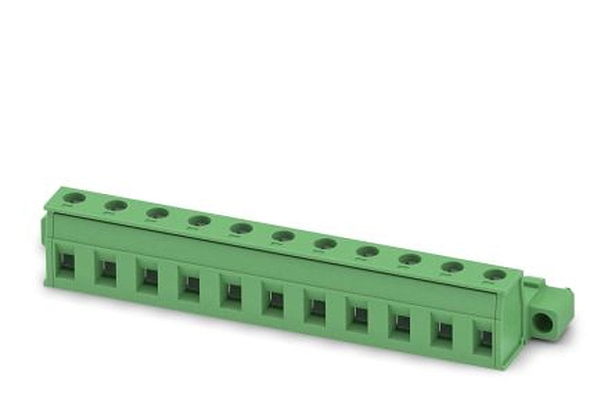Phoenix Contact GIC 2.5/11-STF-7.62 Series Pluggable Terminal Block, 11-Contact, 7.62 mm Pitch, 1 Row, 1858963