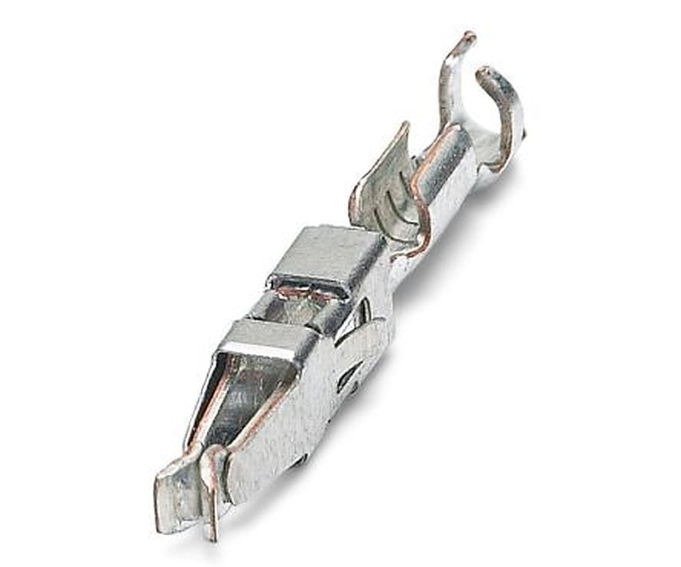 Phoenix Contact MCC-MT 0.2-0.35 Series Female Crimp Terminal, 24 AWG Min Crimp, 22 AWG Max