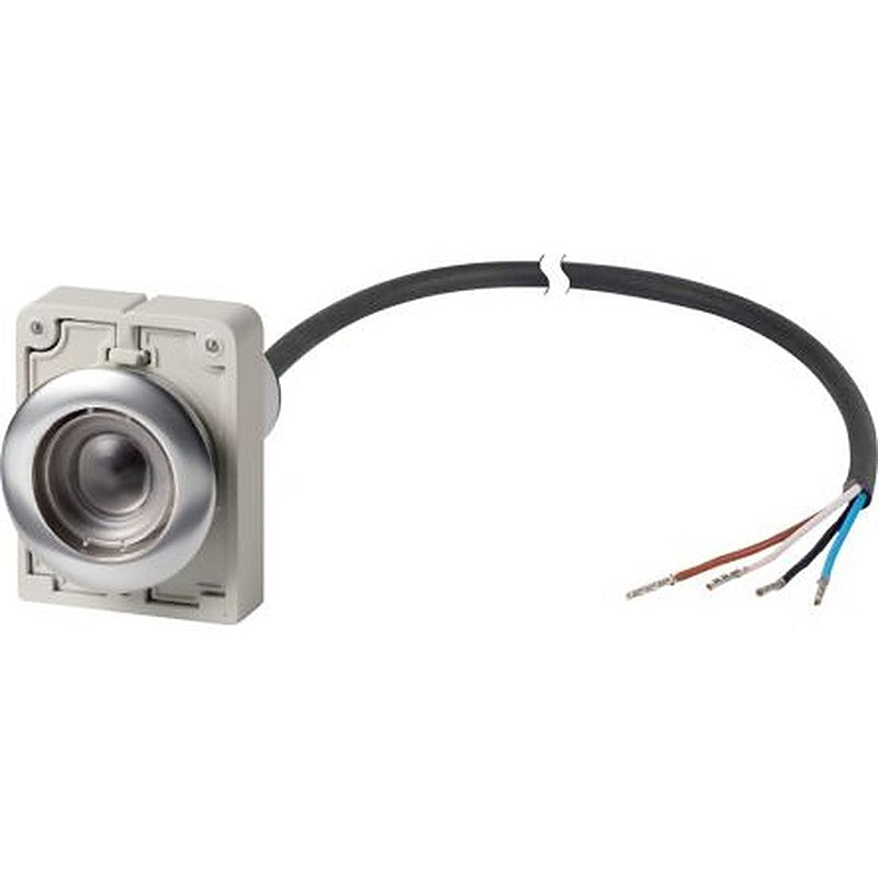 Eaton C30C Series Push Button Switch, Cable, 30.5 mm Cutout, 2 NO, IP66, IP67, IP69K 800 V ac