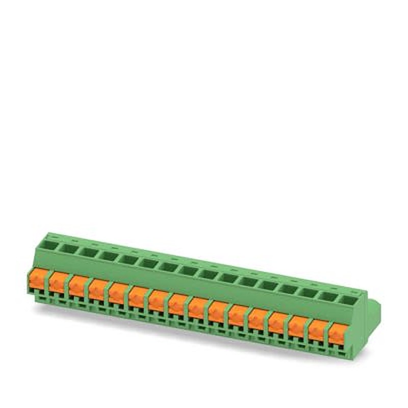 Phoenix Contact FKCOW 2 Series PCB Connector, 16-Contact, 5.08 mm Pitch, 1 Row