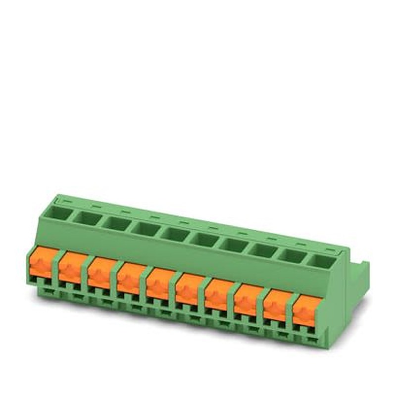 Phoenix Contact 5/.-ST, FMCOR 2 Series Pluggable Terminal Block, 10-Contact, 5.08 mm Pitch, 1 Row, 1861315