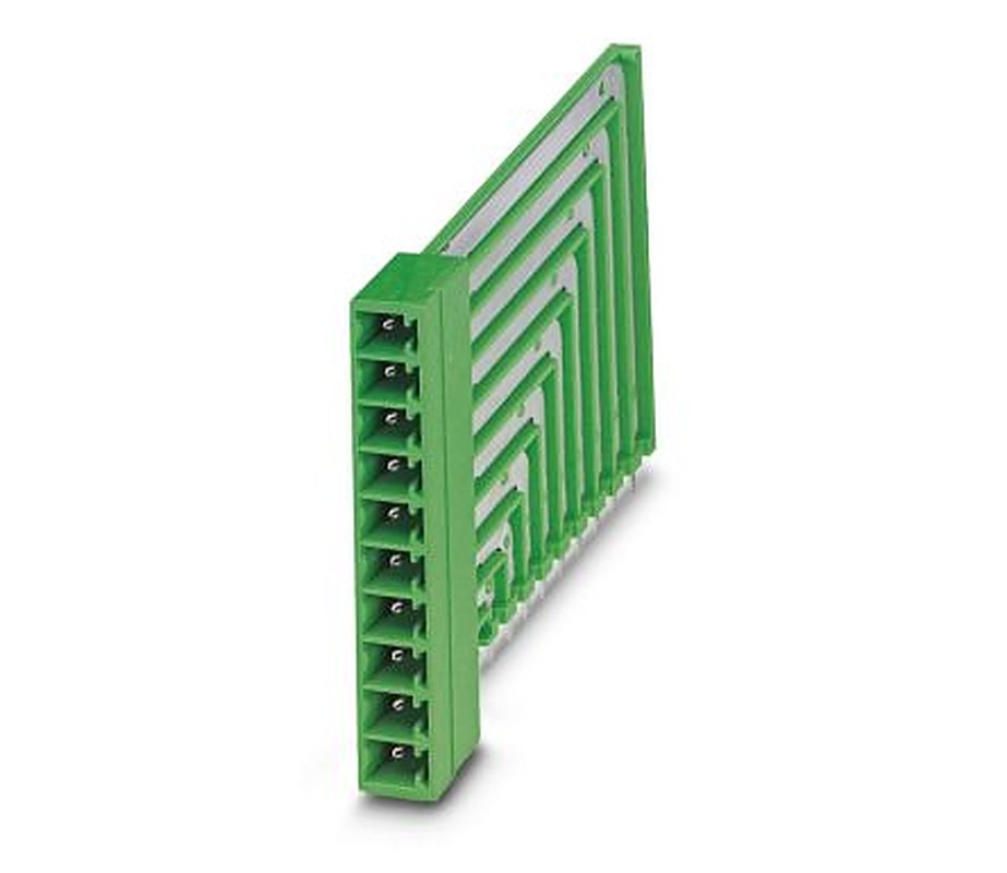 Phoenix Contact MCO 1.5/ 7-GR-3.81 Series Pluggable Terminal Block, 7-Contact, 3.81 mm Pitch, 1 Row, 1861691