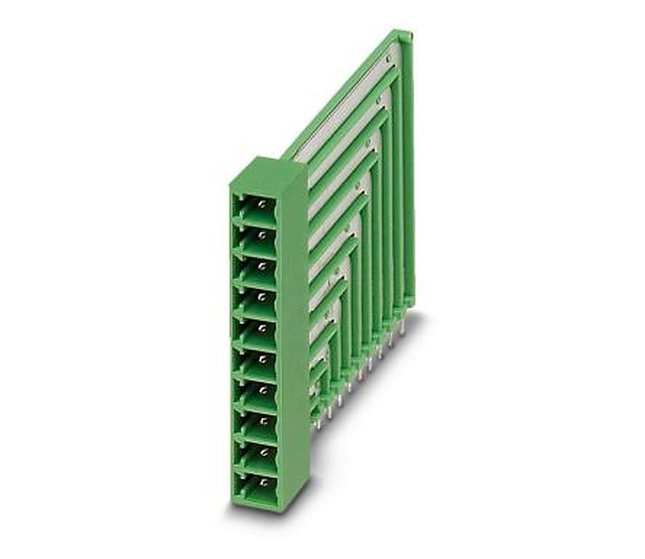 Phoenix Contact MCO 1.5/6-GL-3.81 Series Pluggable Terminal Block, 6 Contact(s), 3.81 mm Pitch, 1 Row