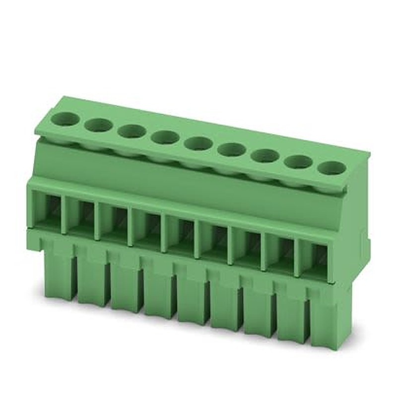 Phoenix Contact PCB Terminal Block, 9-Contact, 3.5 mm Pitch, 1 Row, 1862920