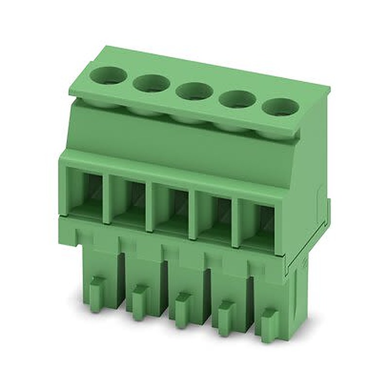 Phoenix Contact Pluggable Terminal Block, 10-Contact, 2.54 mm Pitch, 2 Row, 1863181