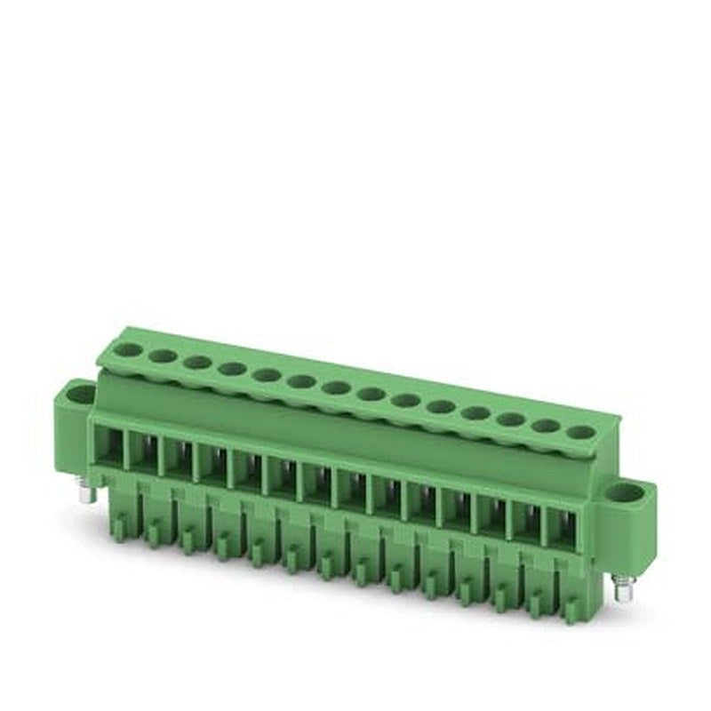 Phoenix Contact MCVR 1 Series PCB Connector, 14-Contact, 3.5 mm Pitch, Push-in, 1 Row Screw