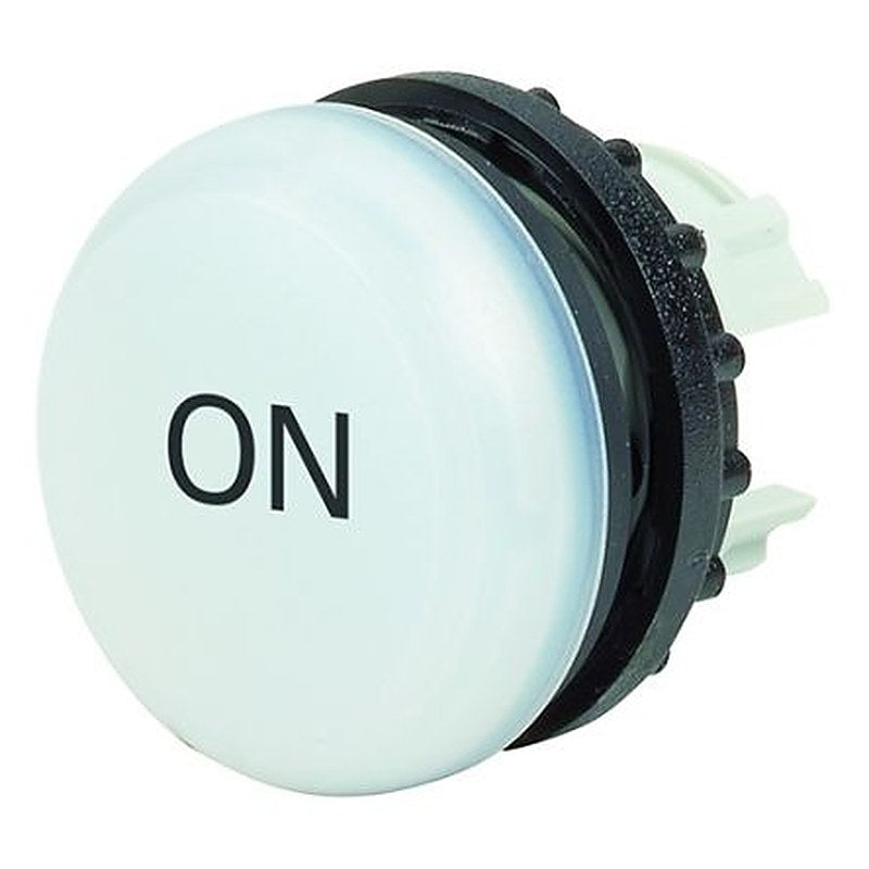 Eaton, M22, Panel Mount White LED Indicator, 22.5 mm Cutout, IP67, IP66, IP69K, Round, 250V