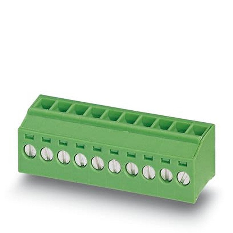 Phoenix Contact MKDSFW 1 Series PCB Terminal Block, 6-Contact, 3.5 mm Pitch, Wave Soldering Mount, 1 Row