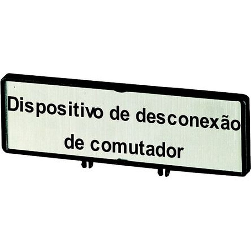 Eaton Label for Use with P3, T5B, T5, Pre-printed "Supply Disconnecting Device