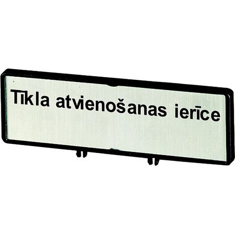 Eaton Label for Use with T3, T0, P1, Pre-printed "Supply Disconnecting Device