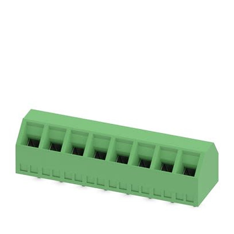 Phoenix Contact SMKDSN Series PCB Terminal Block, 8-Contact, 5 mm Pitch, Wave Soldering Mount, 1 Row