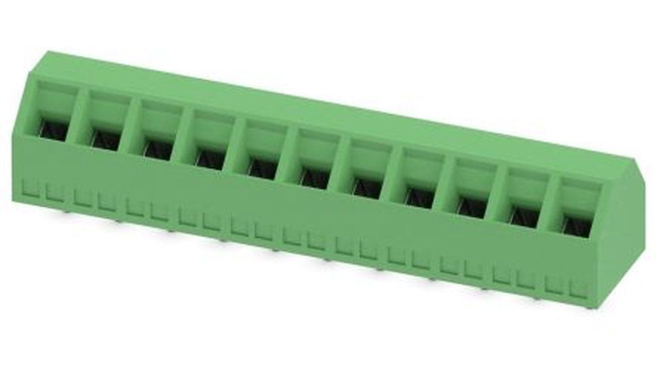 Phoenix Contact SMKDSN 1.5/11 Series PCB Terminal Block, 11-Contact, 5 mm Pitch, 1 Row, 1869156