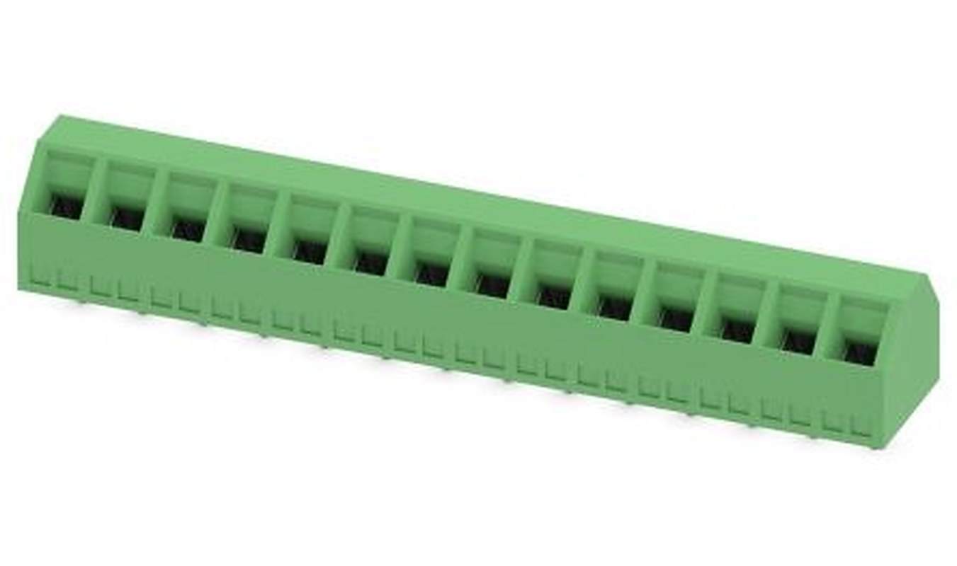 Phoenix Contact SMKDSN 1.5/14 Series PCB Terminal Block, 14-Contact, 5 mm Pitch, 1 Row, 1869185