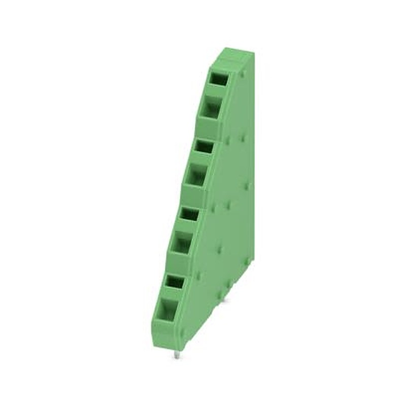 Phoenix Contact ZFK4DS(A) 1.5 Series PCB Terminal Block, 4-Contact, 6.08 mm Pitch, Wave Soldering Mount, 1 Row