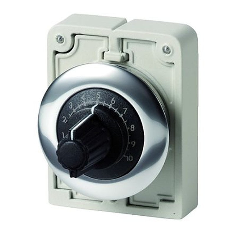 Eaton Eaton Moeller 4700 Ω Rotary Potentiometer 1-Turns 1-Gang Panel Mount, 187030 M30C-FR4K7