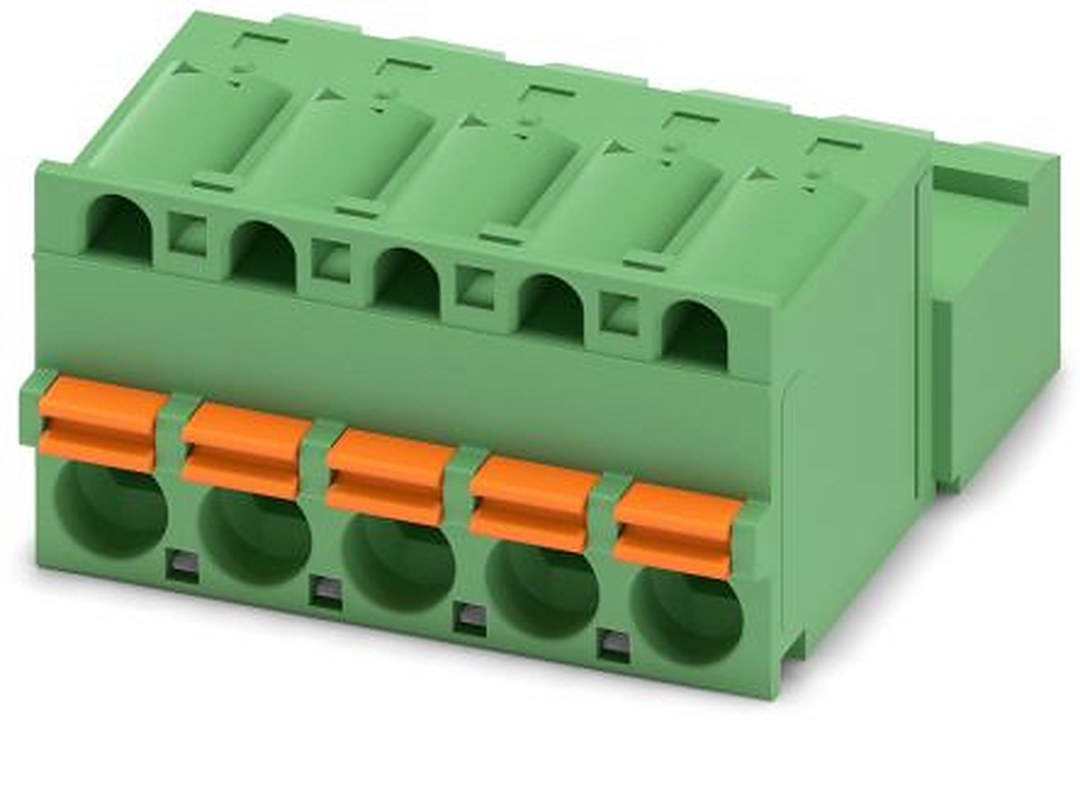 Phoenix Contact FKIC Series PCB Connector, 5-Contact, 5.08 mm Pitch, 1 Row, 1873388