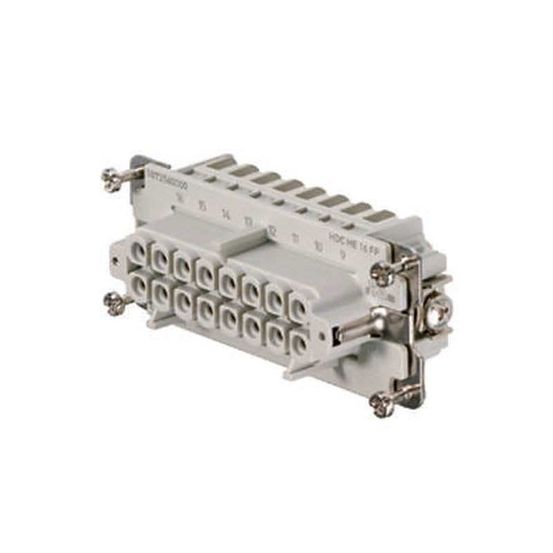 Weidmüller Contact Insert, 16A, HE Series Female, 16 Contacts
