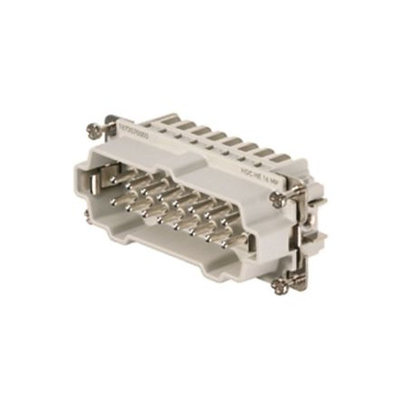 Weidmüller Contact Insert, 16A, HE Series Male, 16 Contacts