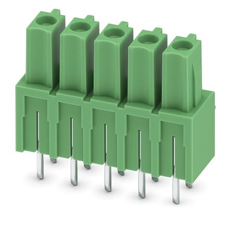 Phoenix Contact IMCV 1.5/ 5-G-3.81 Series Pluggable Terminal Block, 5-Contact, 3.81 mm Pitch, 1 Row, 1875454