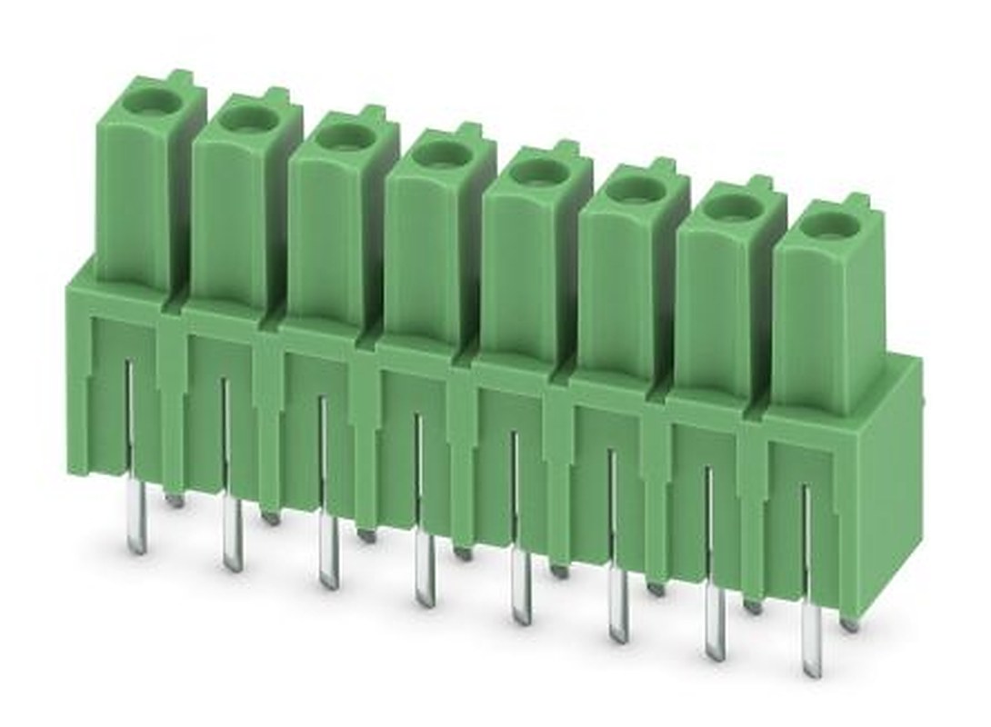 Phoenix Contact IMCV 1.5/ 8-G-3.81 Series Pluggable Terminal Block, 8-Contact, 3.81 mm Pitch, 1 Row, 1875483