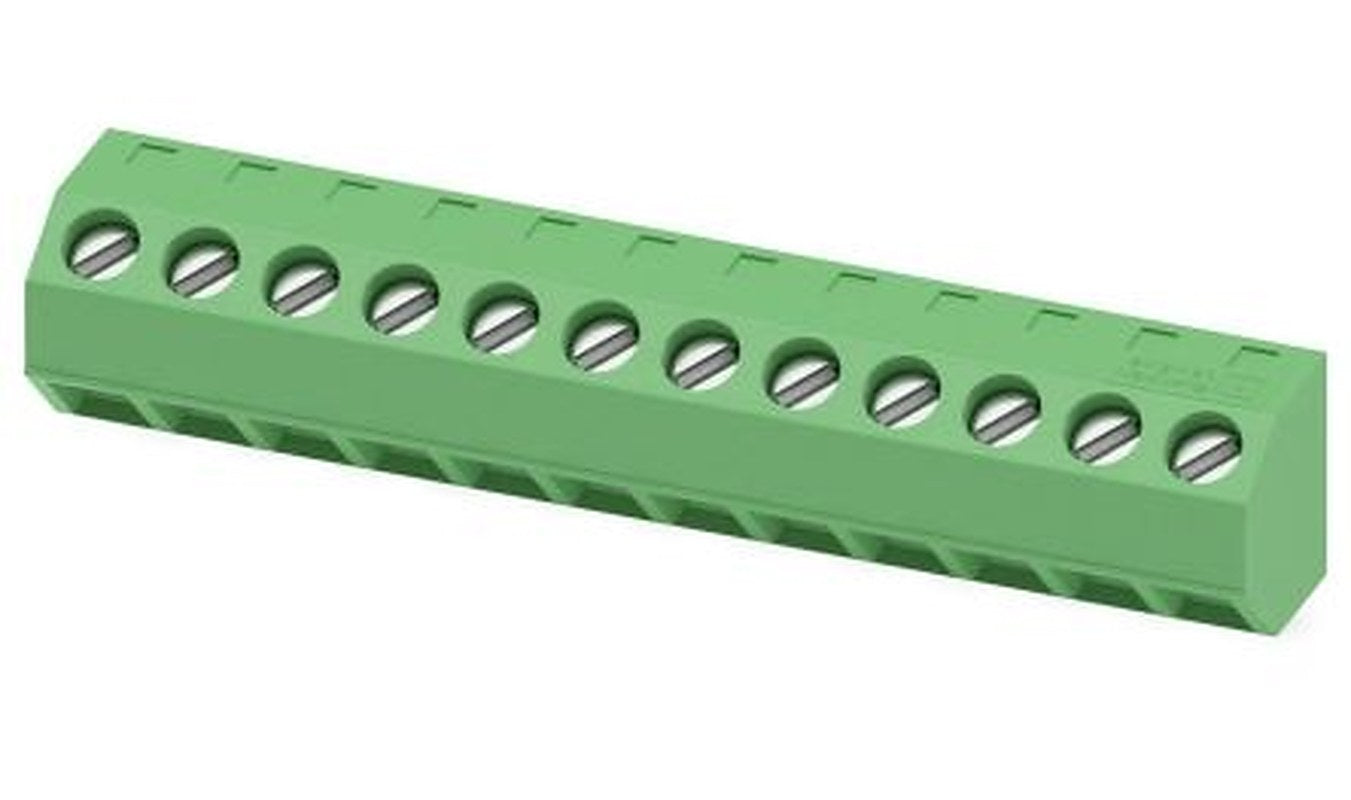 Phoenix Contact COMBICON Control Series 325° PCB Terminal Block, 12 Contact(s), 5.08 mm Pitch