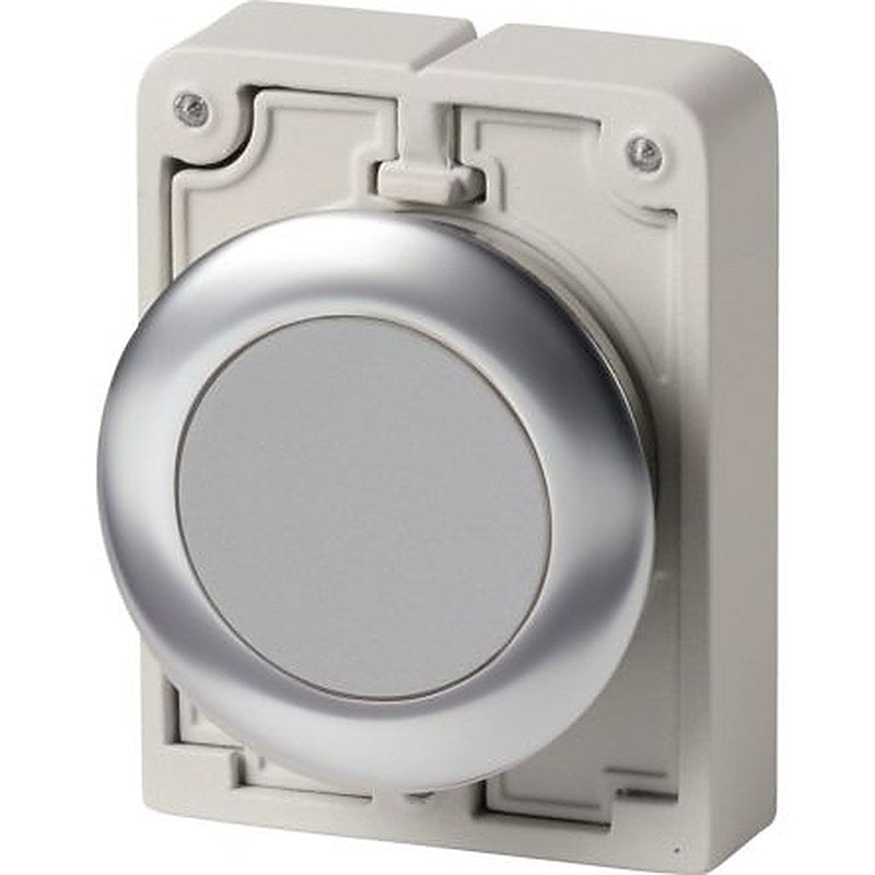 Eaton M30I Series Push Button Switch, Panel, 30.5 mm Cutout, Grey LED, IP66, IP67, IP69