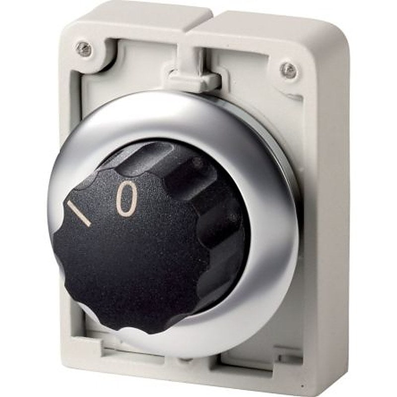 Eaton M30 Series 2 Position Selector Switch Head, 30 mm Cutout, Black Handle, IP66