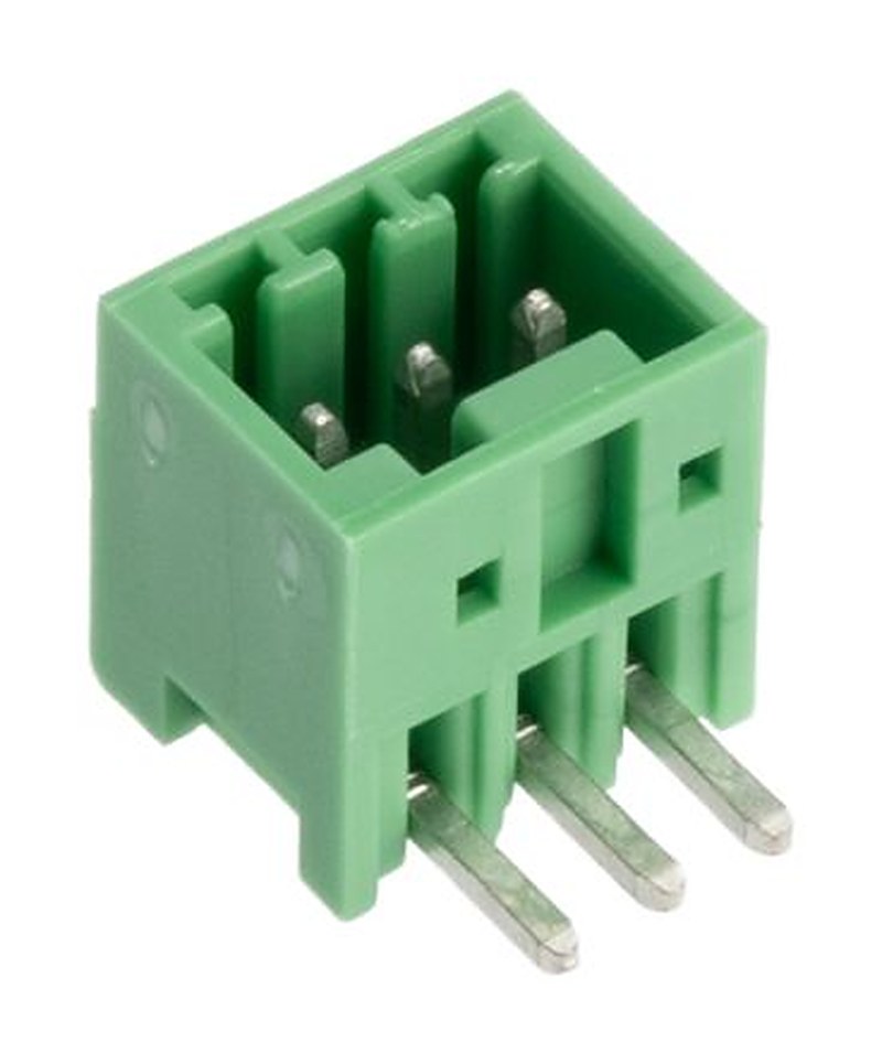 Phoenix Contact COMBICON MC Series Pluggable Terminal Block, 3-Contact, 2.5 mm Pitch, 1 Row, 1881451