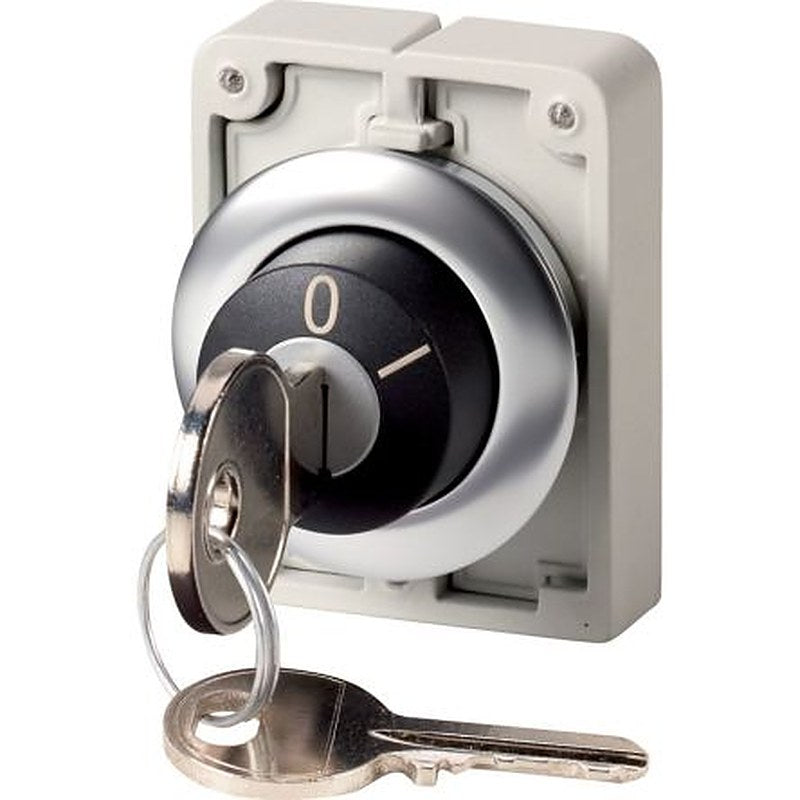 Eaton IP64 Key Switch 2-Way Flat-Key