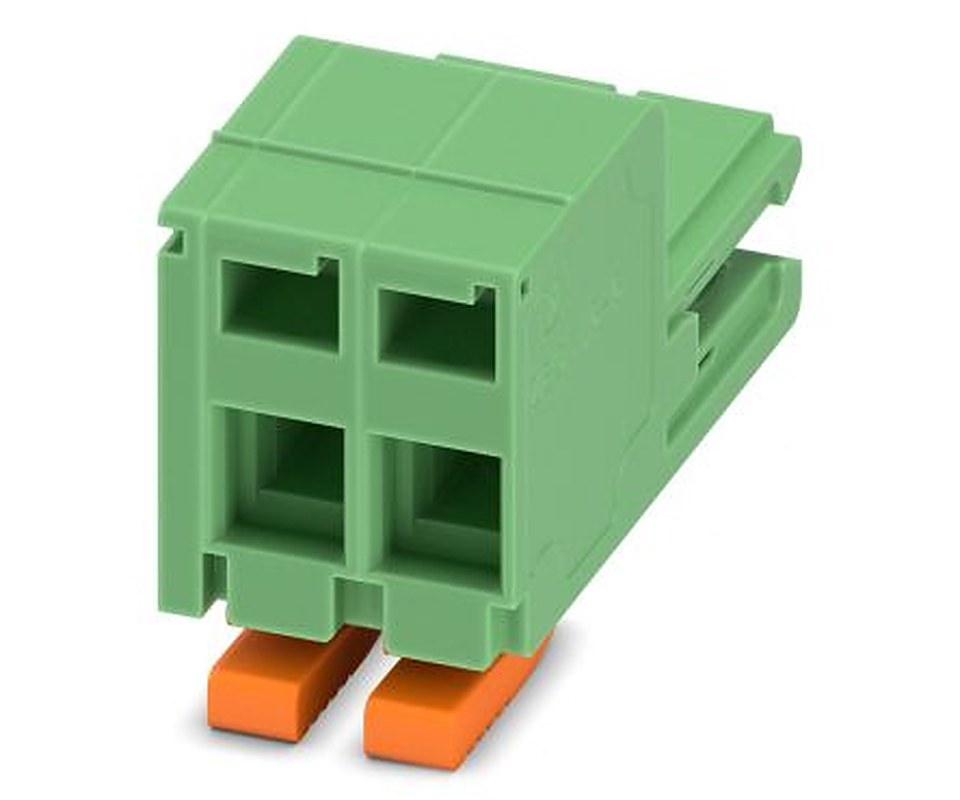 Phoenix Contact ZEC 1.5/2-ST-5.0 C2 R1.2 Series PCB Terminal Block, 2-Contact, 5 mm Pitch, 1 Row, 1883048